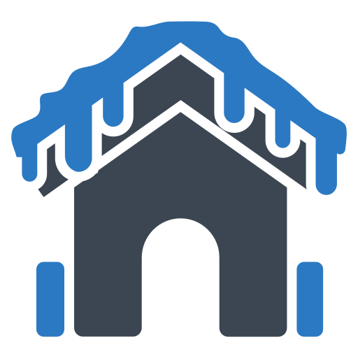 Frozen, house, ice, snow, winter icon - Free download