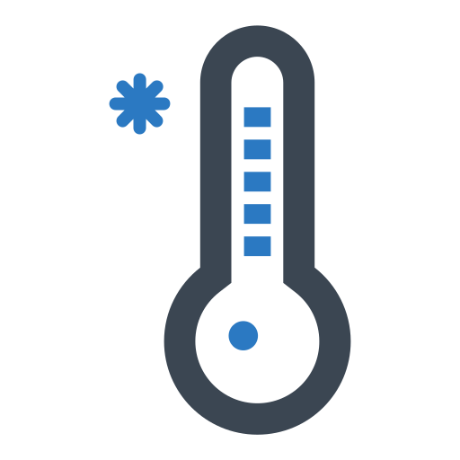 Cold, freeze, thermometer, winter icon - Free download