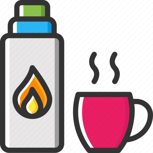 Flask, liquid, thermo, thermos, tools and utensils icon - Download on Iconfinder