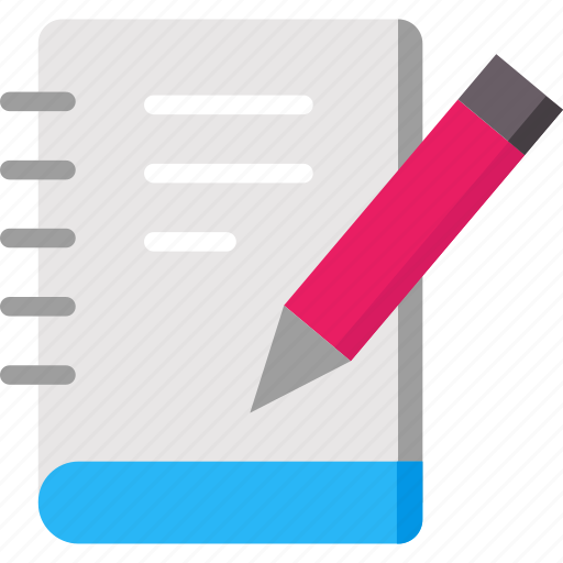 Diary, education, journal, notepad, textbook icon - Download on Iconfinder