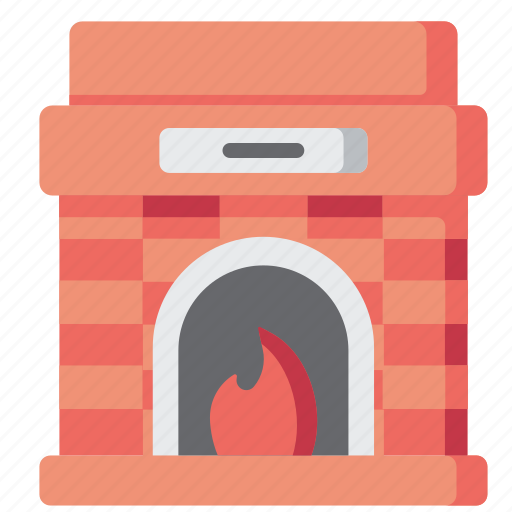 Fireplace, warm, winter, xmas icon - Download on Iconfinder