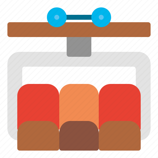 Chairlift, cold, winter icon - Download on Iconfinder