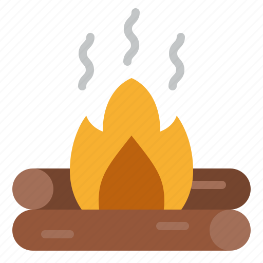 Bonfire, winter, wood, warm icon - Download on Iconfinder