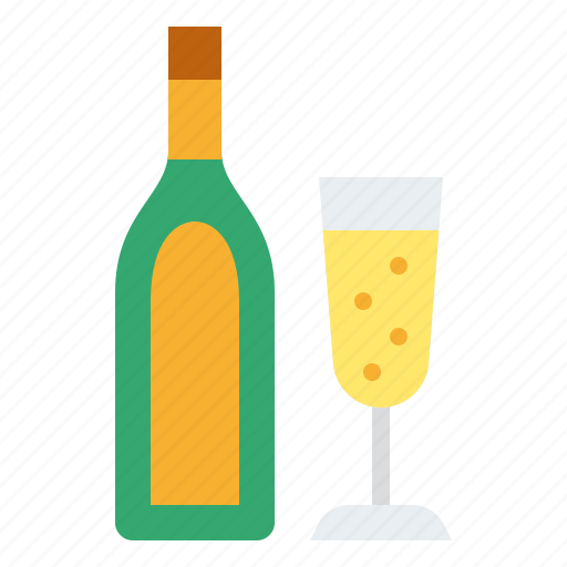 Champagne, year, new, party, winter icon - Download on Iconfinder