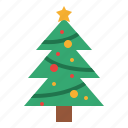 winter, christmas, new, celebration, tree, year
