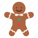 cookie, winter, christmas, gingerbread