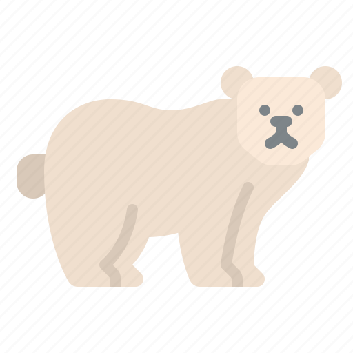 Winter, animal, polar, life, bear icon - Download on Iconfinder