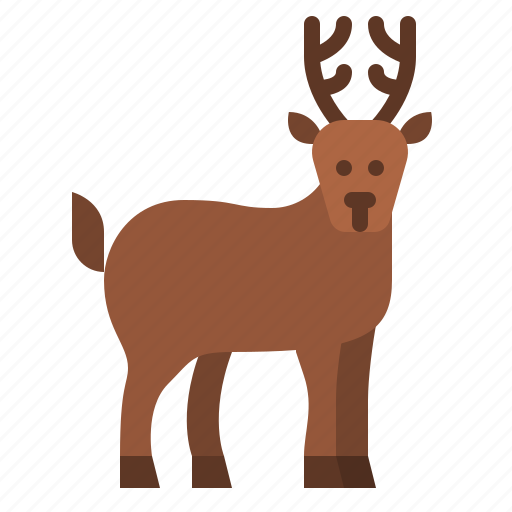Winter, animal, reindeer, life icon - Download on Iconfinder