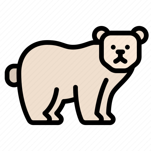 Life, bear, winter, polar, animal icon - Download on Iconfinder