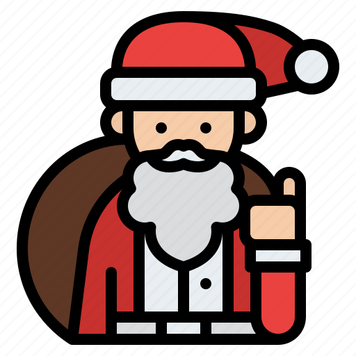 Santa, xmas, winter, christmas icon - Download on Iconfinder
