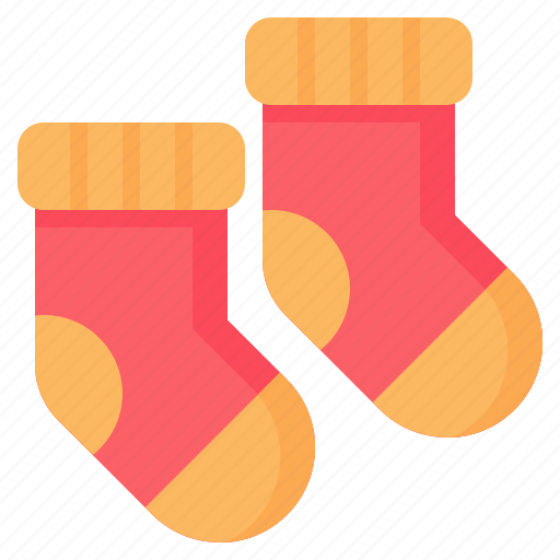 Socks, sock, winter, clothing, clothes, footwear, fashion icon - Download on Iconfinder