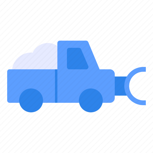 Car, cold, plow, snow, truck, vehicle, winter icon - Download on Iconfinder