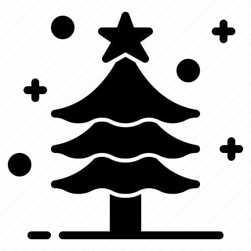 Christmas, new year, pine, season, snow, tree, winter icon
