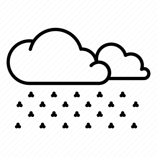 Snow, cloud, weather, rain icon - Download on Iconfinder