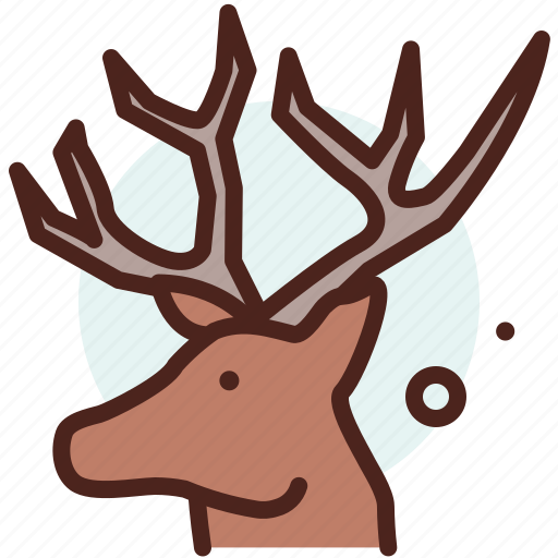 Reindeer, season, cold, winter, snow icon - Download on Iconfinder