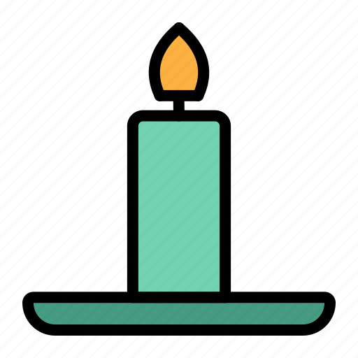 Candle, fire, light, flame icon - Download on Iconfinder