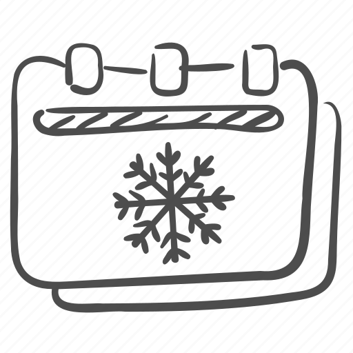 Winter, event, snowflake, schedule, snow, season, weather icon - Download on Iconfinder