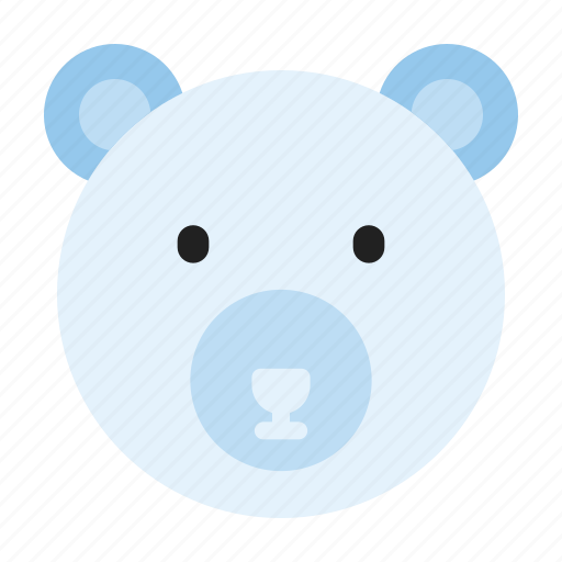 Winter, polar, bear icon - Download on Iconfinder