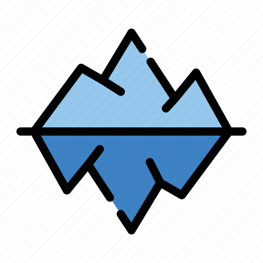 Winter, iceberg icon - Download on Iconfinder on Iconfinder