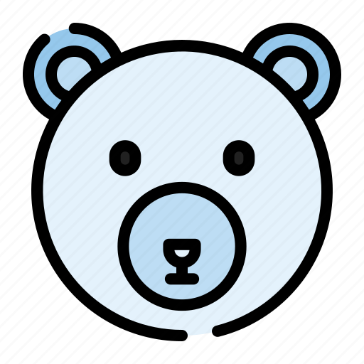 Winter, polar, bear icon - Download on Iconfinder