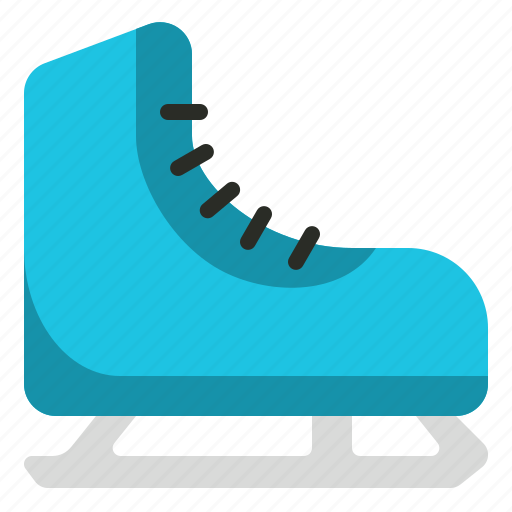 Ice, skating, shoes, sport, equipment, winter, footwear icon - Download on Iconfinder