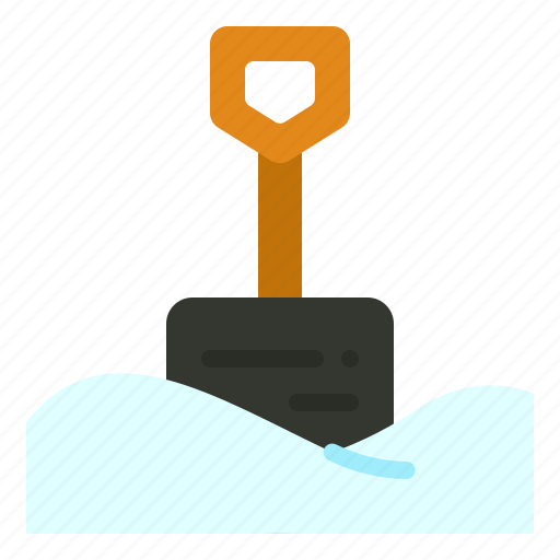 Shovel, snow, season, winter, tool, improvement, weather icon - Download on Iconfinder