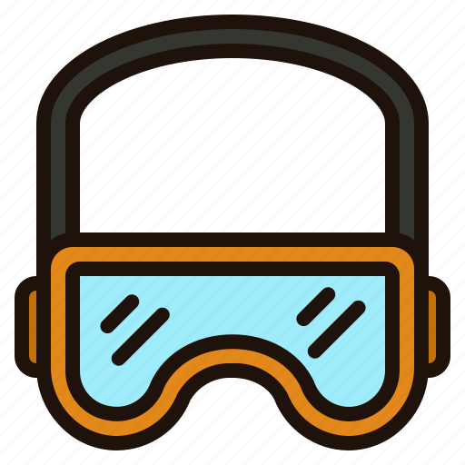 Goggle, protective, winter, sport, equipment, ski, glasses icon - Download on Iconfinder