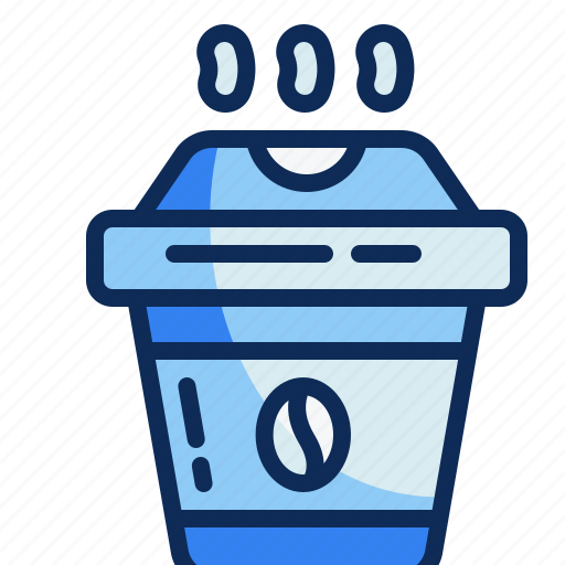 Coffee, cup, shop, food, restaurant, take, away icon - Download on Iconfinder
