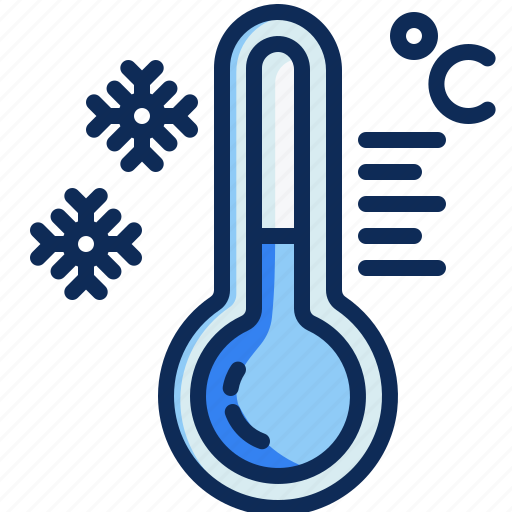 Cold, temperature, thermometer, winter, snowflake, degree, mercury icon - Download on Iconfinder