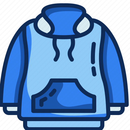 Hoodie, jacket, garment, clothing, coat, fashion, sweatshirt icon - Download on Iconfinder