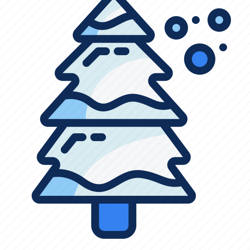 Tree, winter, pine, wood, forest, snow, cold icon - Download on Iconfinder