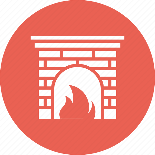 Cold, fire, fireplace, hot, warm, winter icon - Download on Iconfinder