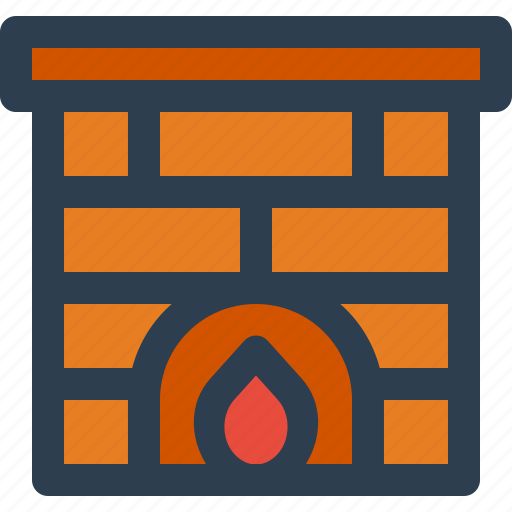 Fireplace, bonfire, fire, flame icon - Download on Iconfinder