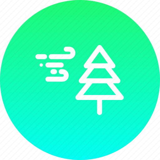 Breeze, christmas, cold, snow, storm, tree, winter icon - Download on Iconfinder