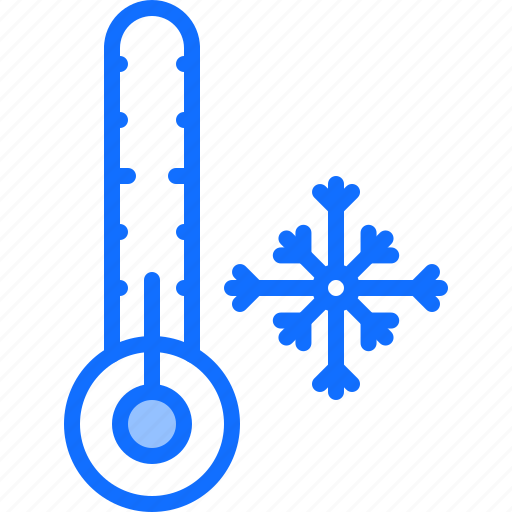 Thermometer, temperature, snow, snowflake, cold, winter, nature icon - Download on Iconfinder