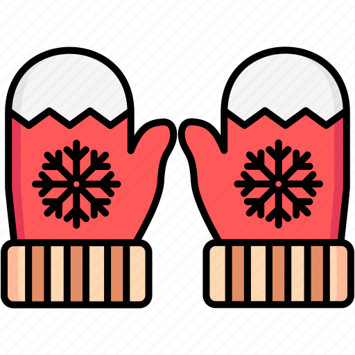 Mittens, winter, cold, snow, fashion icon - Download on Iconfinder