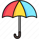 umbrella, rain, winter, weather, snow