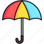 umbrella, rain, winter, weather, snow 