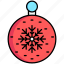 bauble, ornament, xmas, decoration, winter 