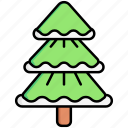 pine tree, winter, nature, tree, snow
