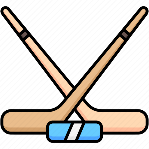 Ice Hockey Hockey Ice Sports Stick Icon Download On Iconfinder