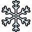 snowflakes, winter, snow, weather, christmas, decoration 