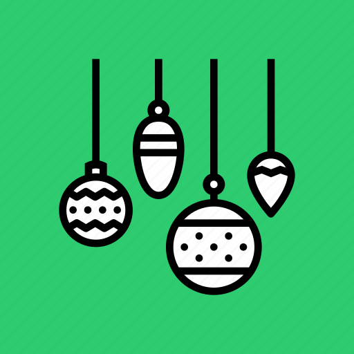 Bauble, christmas, decoration, festival, new year, ornament, hygge icon - Download on Iconfinder
