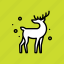 christmas, deer, new year, rein, rudolph, santa, winter 