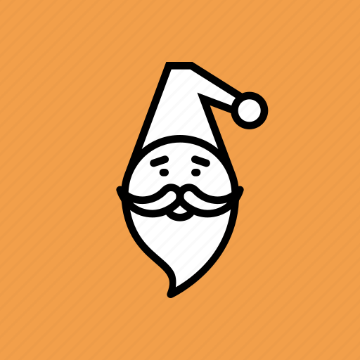 Beard, cap, christmas, claus, gift, new year, santa icon - Download on Iconfinder