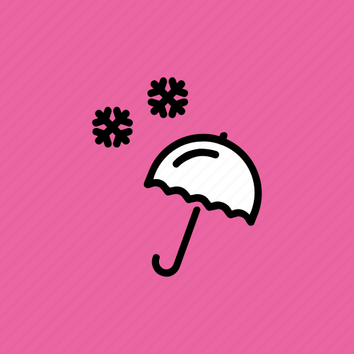 Christmas, new year, snow, snowfall, umbrella, weather, winter icon - Download on Iconfinder