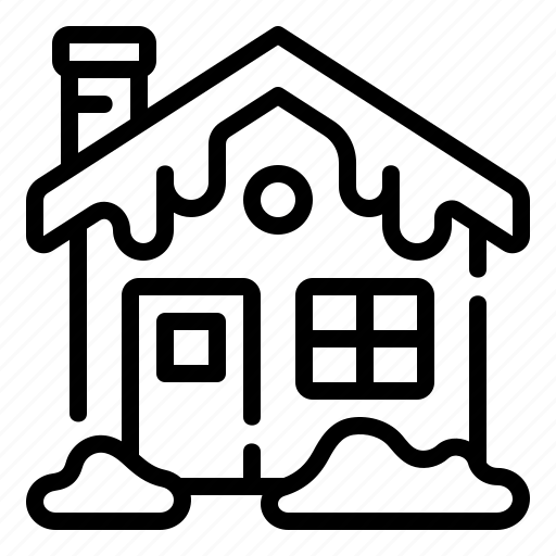 House, winter, architecture, city, snow, buildings, construction icon - Download on Iconfinder