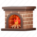 fireplace, chimney, fire, flame, bonfire, campfire, winter