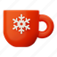 winter, xmas, snow, christmas, weather, ice, cold, holiday, coffee, mug 