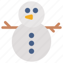 snowman, snow man, winter, holiday, festive, cold, snow, decoration, seasonal